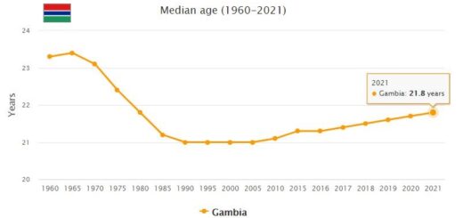 Gambia Median Age
