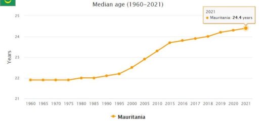 Mauritania Median Age
